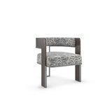 Modern Streamline Barrel Chair