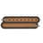 Kaicie Oval Geometric Jute Table Runner