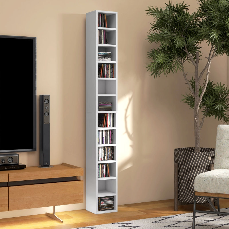 Media Storage, White