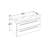 Libato 900mm Wall Mounted Vanity Unit Base-23146323