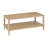 Orleans Solid Wood Coffee Table with 2-Tier Storage
