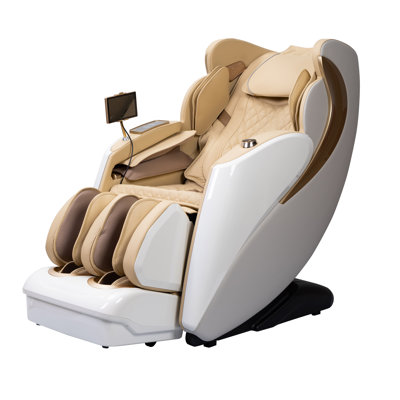 4D Full Body Massage Chair With Zero Gravity, Extendable Footrest, Sl Track, 15 Modes, Ai Voice Control, Yoga Stretch, Foot Rollers, And Waist & Calves Heating Comfort