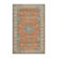 Machine Washable Overdyed Brown Area Rug-1476989157