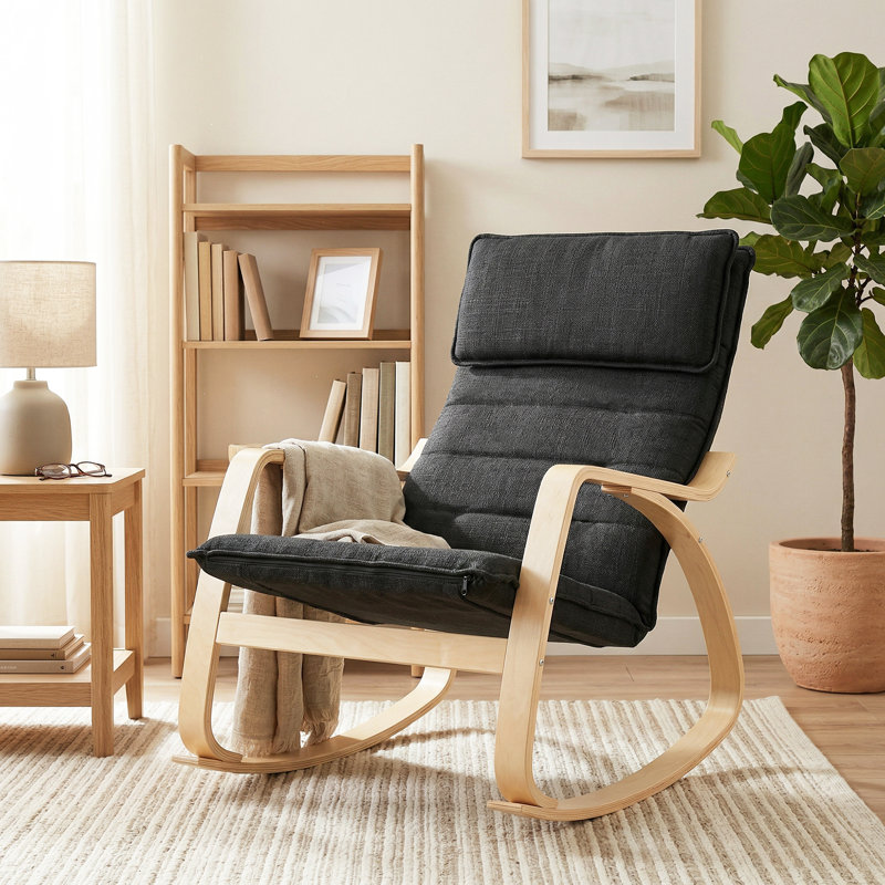 Linen, Foam Rocking Chair