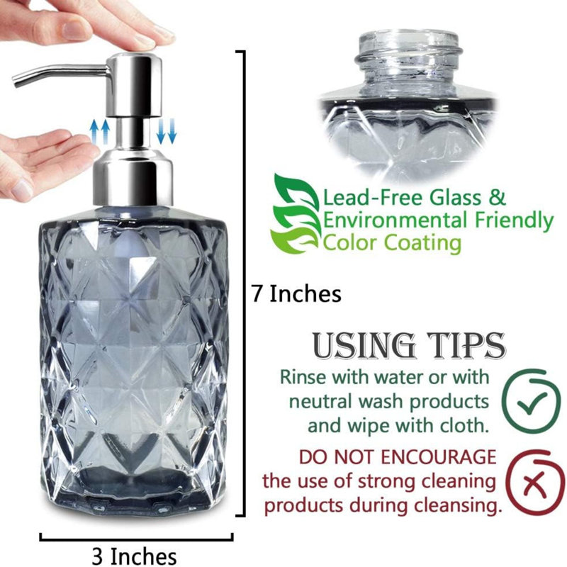 Distributeur de savon en diamant Diamond