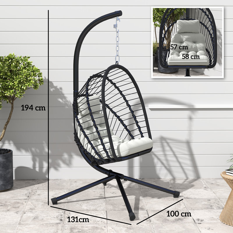Rattan Swing Chair