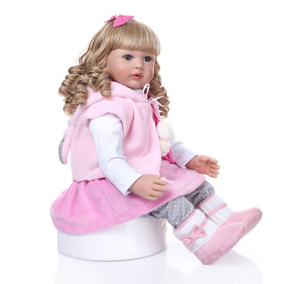 Cute Reborn Lifelike Silicone Baby Doll