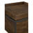 Square Accent Side Table Removable Tray