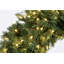 Elegant Aspen Spruce Wreath With 350 Tips And 200 Warm White LED Lights