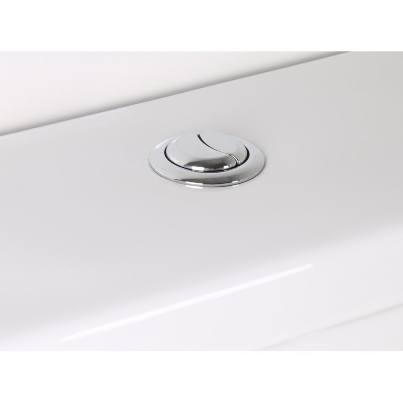Toilette allongée moderne à double chasse avec siège à fermeture douce KDK Home