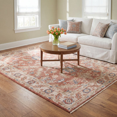 Hand-Knotted Oriental Wool Rug