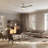 52” 3-Blade Modern Ceiling Fan With Light