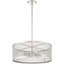 Lustre classique à 4 lumières avec abat-jour-86132514
