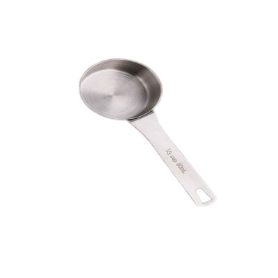 tableware spoon 304 Stainless Steel Coffee Powder Spoon With Graduation 30ml80ml Kitchen Baking Tools Coffee  Measuring Spoon