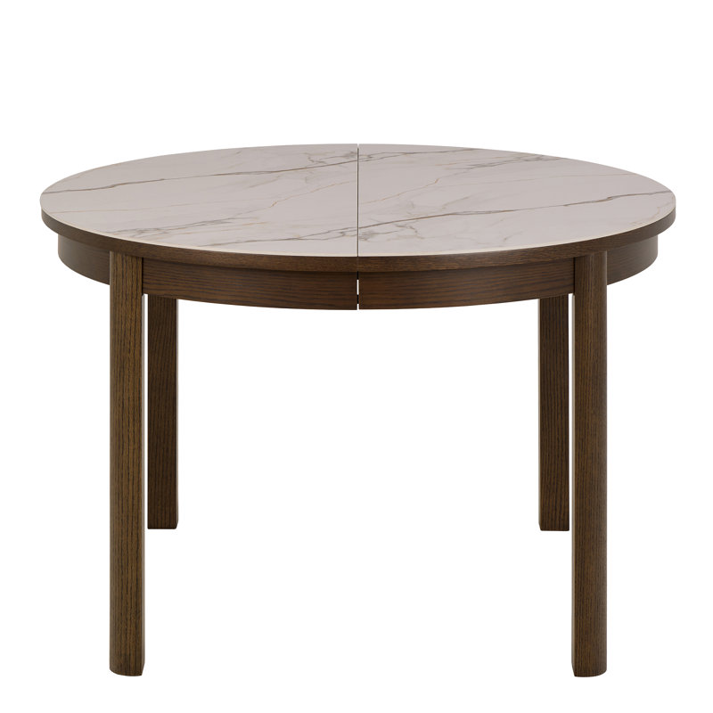 Extendable Round Dining Table