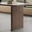 Bureau rectangulaire blanc et noyer clair-38879563-38879604