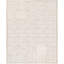 Tapis géométrique rectangulaire en cuir de vache fait à la main multicolore-89083952