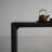 Retro Minimalist Carbonized Console Table-107308309