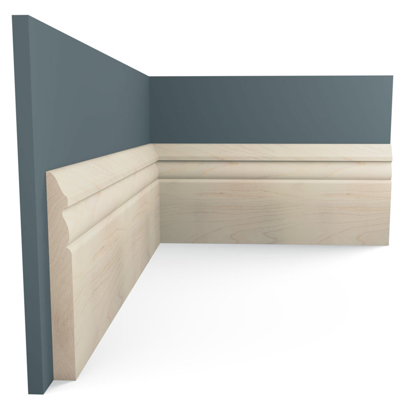 Moulure de teinture pour bois massif WM518, Érable