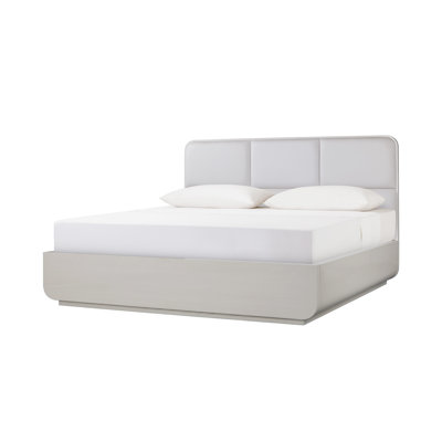 Chelsea Upholstered Leather Standard Bed
