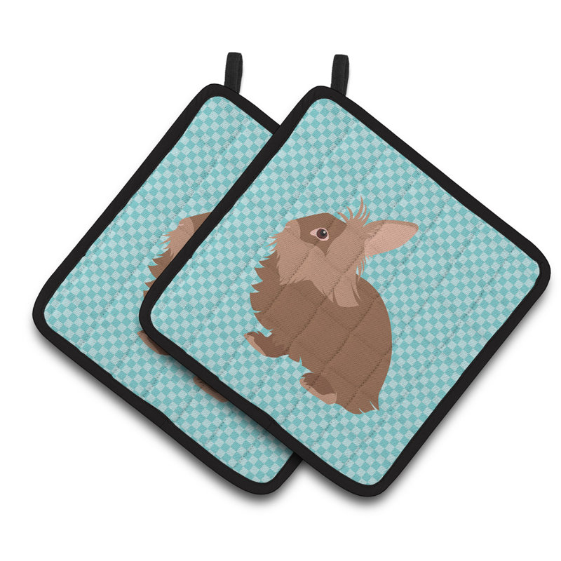 Cuisinier poignée de lionhead lapin à caroline