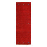 Geometric Area Rug in Red