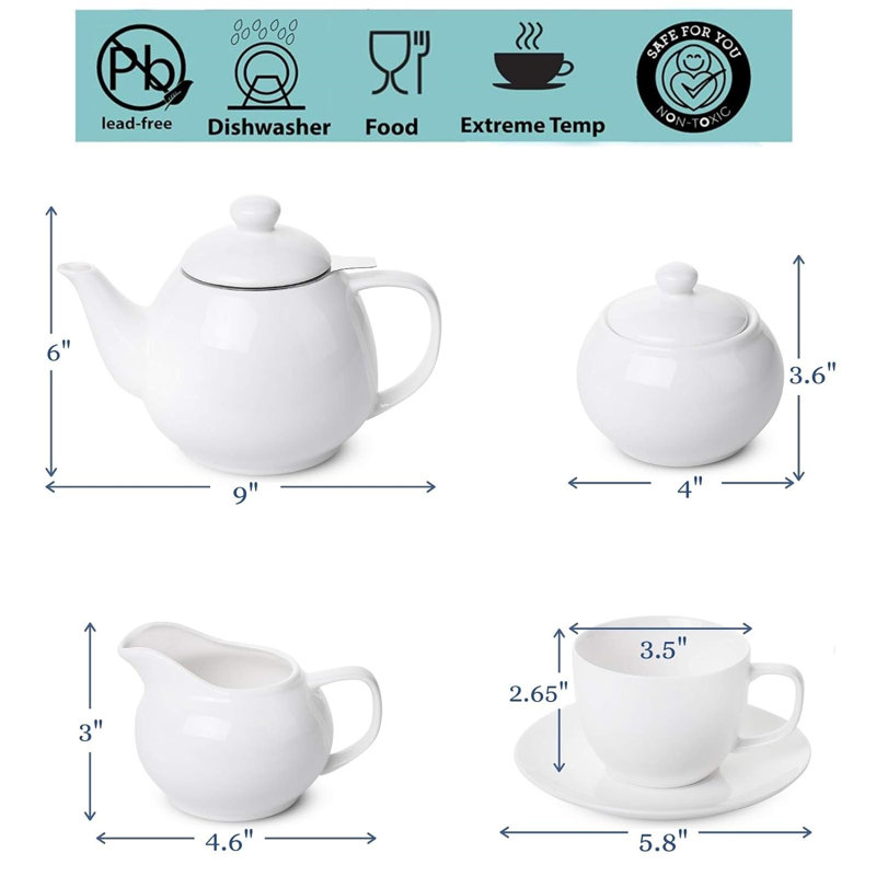 Latitude Run® Jeania 32oz. Teapot Set