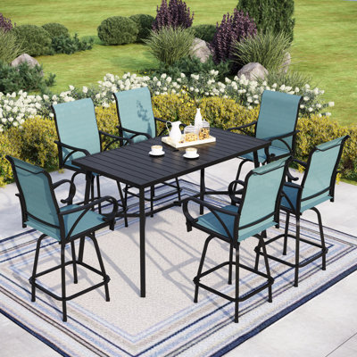 Alyne Rectangular 6 - Person 67" Long Dining Set