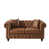 Brown Faux Leather