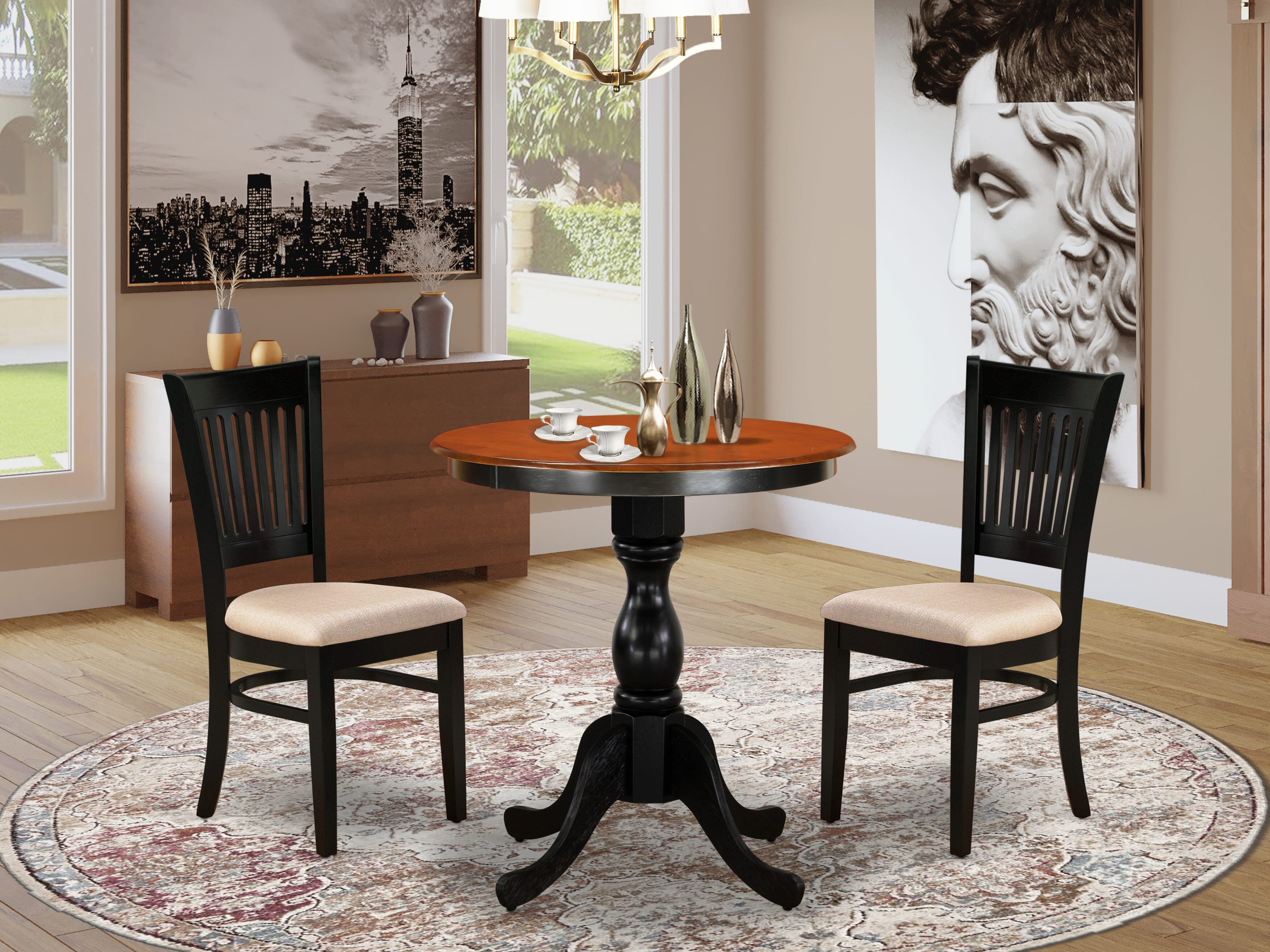 Breakfast nook deals table for 2