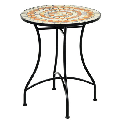 Nakagawa Round 42Cm L Outdoor Standing Height Table