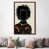 Classic Brown Wood Framed Canvas