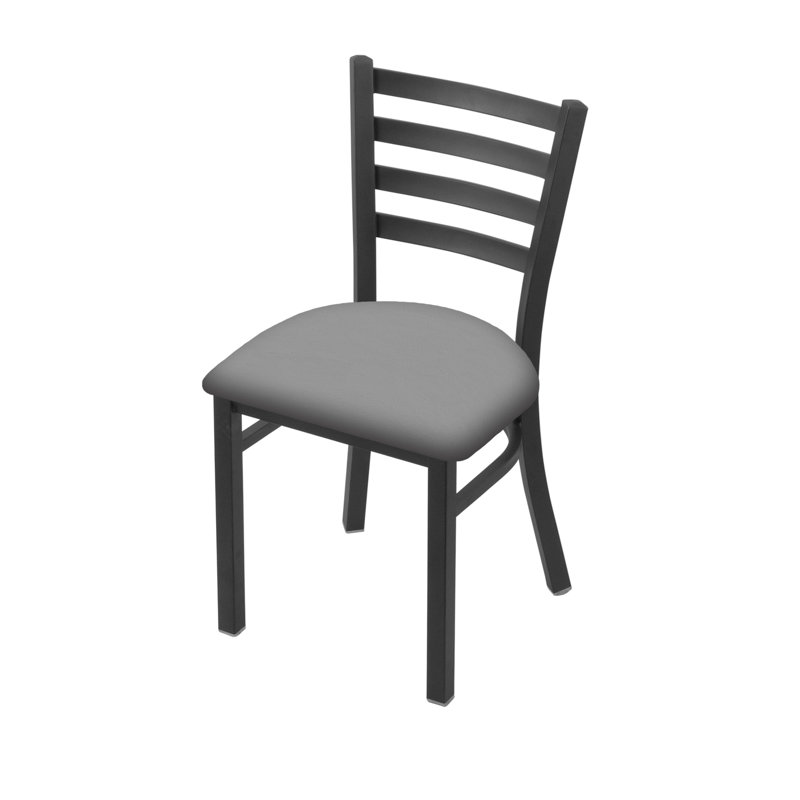 400 Jackie Chair, Pewter, Vinyl-Canter Folkstone Gray