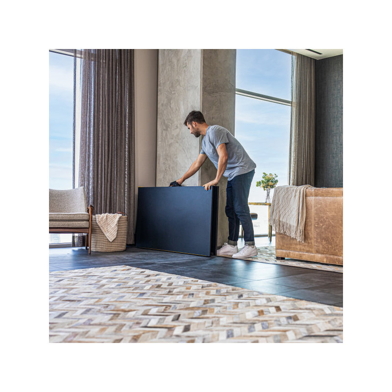 Table de ping-pong d'intérieur avec étoile dorée Stiga