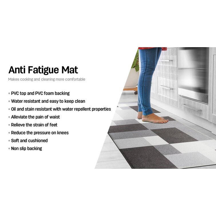 Orren Ellis Modern Boxes Design Standing Anti-Fatigue Mat & Reviews