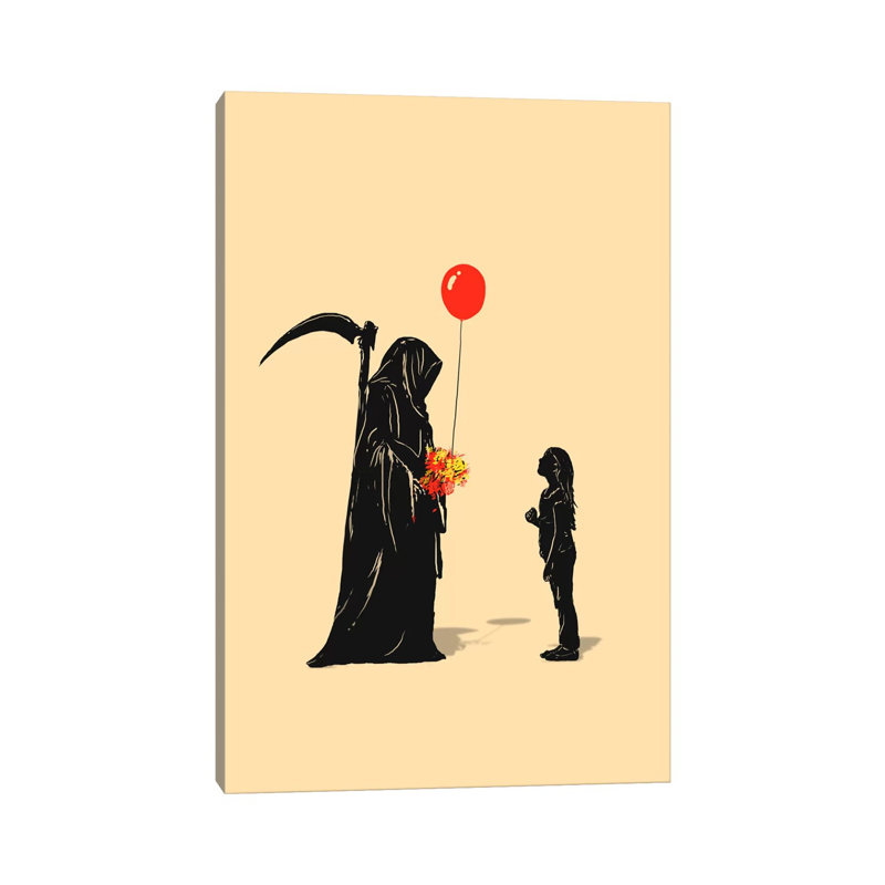 Gift by Nicebleed - Print on Canvas, 66.04cm H x 45.72cm W x 3.81cm D, Wrapped Canvas