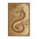 Tapis oriental doux et moelleux de style oriental Eilerman - reliure beige