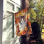 Chat en feuilles d'automne-112700530