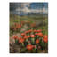 Blooming Cacti Desert At Sunset II - Décoration murale en bois de cactus floral - sur bois de pin naturel-1638303172