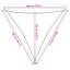 Catia 3.5m x 2m Rectangular Shade Sail