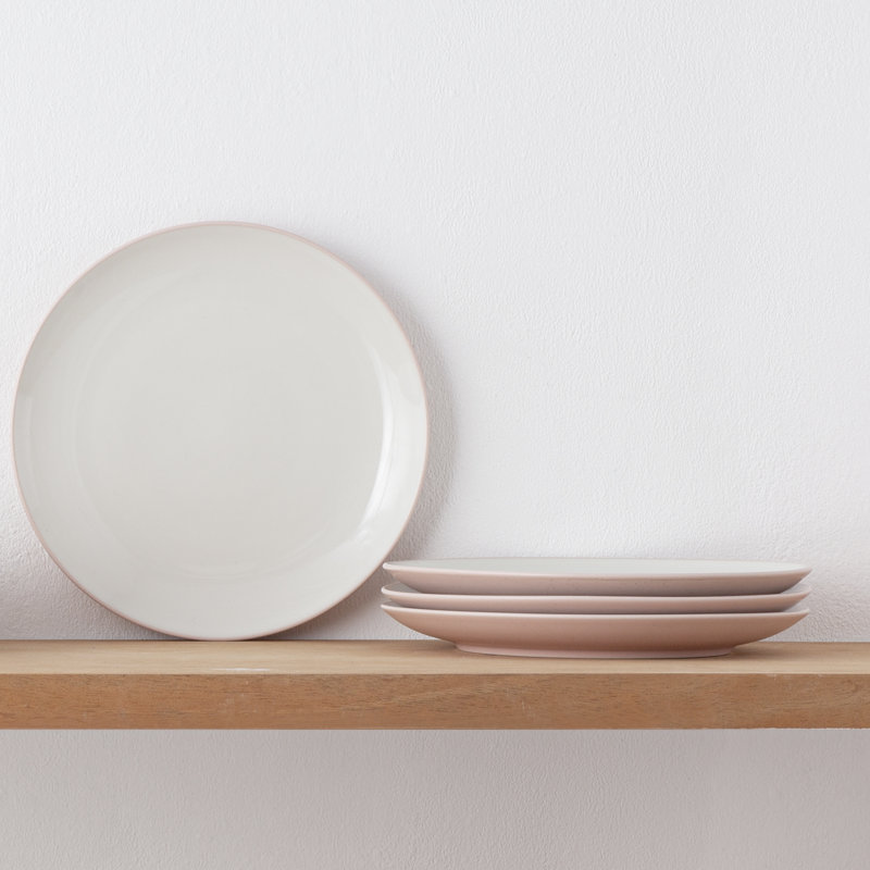 Noritake Colorwave Coupe Salad Plates, 8-1/4", Pink