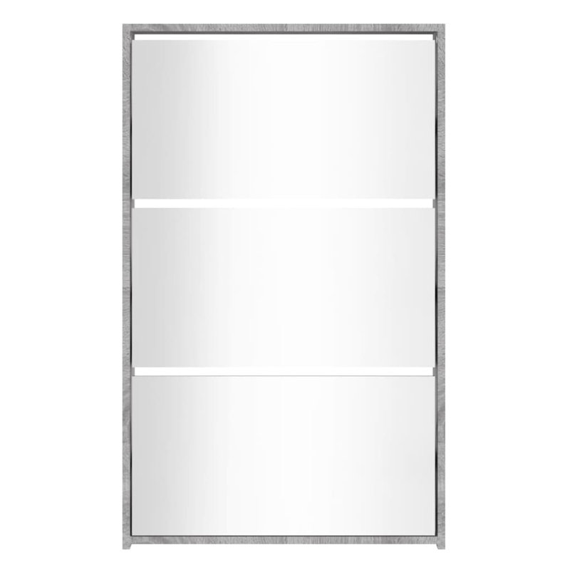 4 Pair Flip Down Shoe Storage, Grey Sonoma