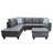 Faux 3-piece Leather Corner Sectional-1970788947-1964781471