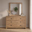 Ensemble de chambre à coucher Westbrook King 4 pièces Naturel-404268677-404268728-404268731