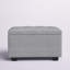 Banc de rangement rembourré en tissu Bacca-772876121