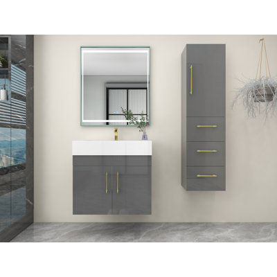 30" Single Bathroom Vanity Set