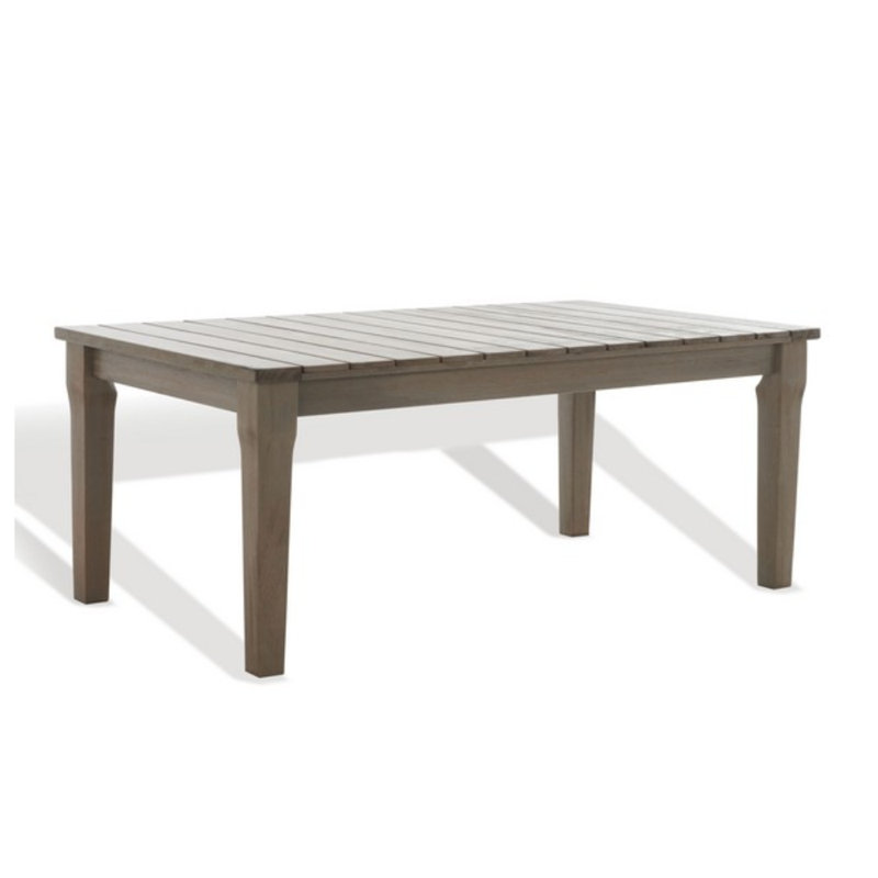 Rectangular Eucalyptus Wood Outdoor Coffee Table , 47.4'' in. W 26.4'' in. D