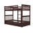 Twin-Over-Twin Bunk Bed With Ladders And Two Storage Drawers-487840665