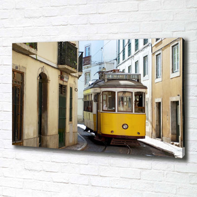 Tram From Lisbon - Wrapped Canvas Print