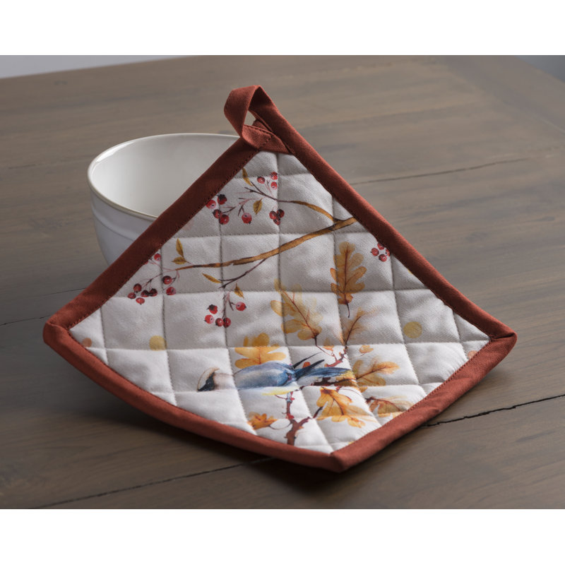 Manique à feuilles de chêne Maison D'Hermine